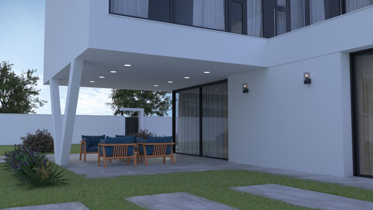 For Sale Ibizan-Style Villa Under Construction in Alcalalí