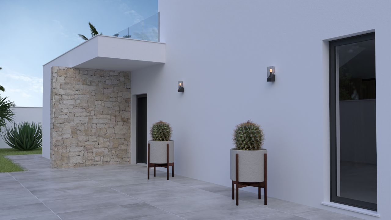 For Sale Ibizan-Style Villa Under Construction in Alcalalí