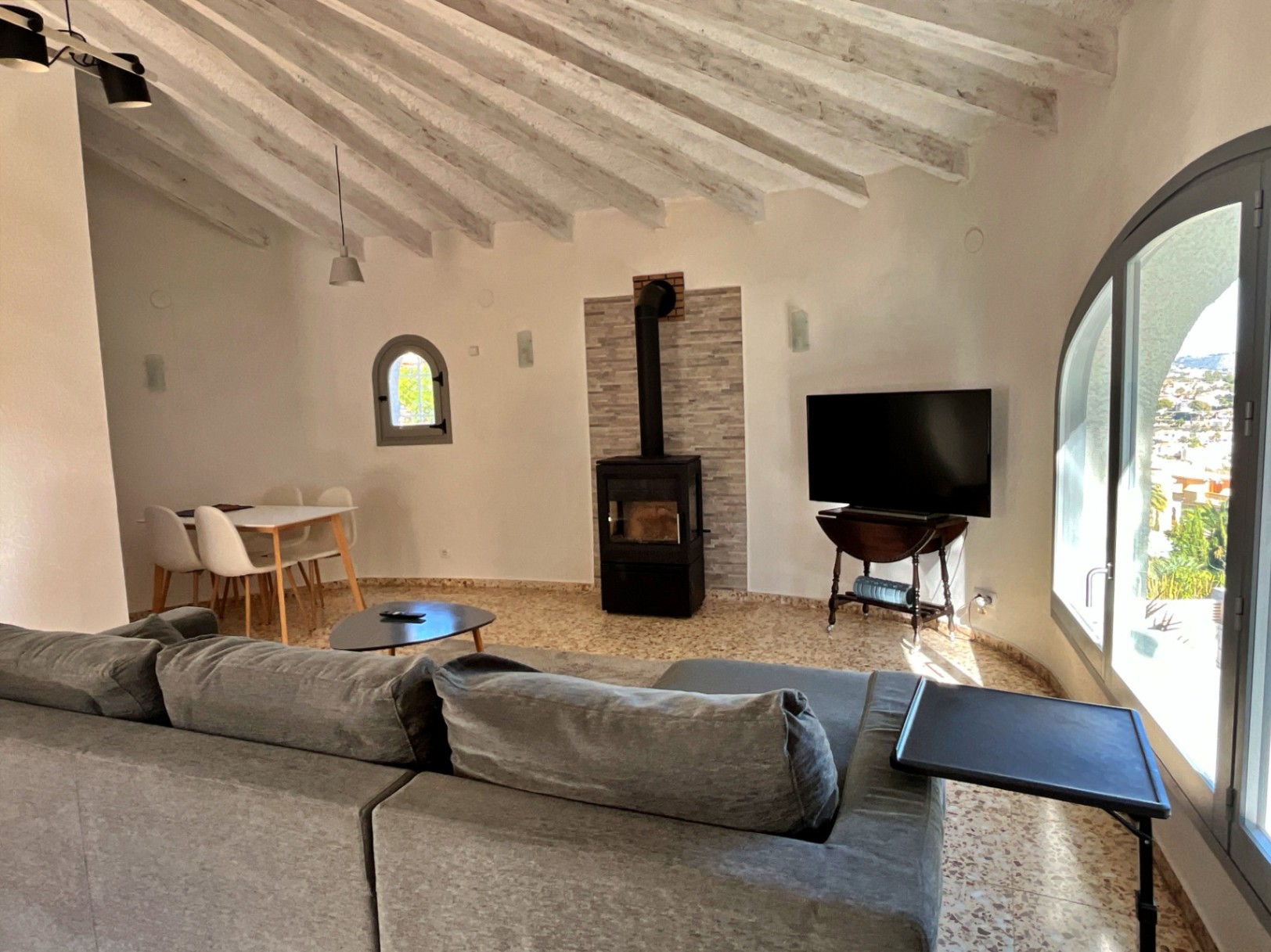 Detached Villa with Sea & Peñon Views for sale in Calpe
