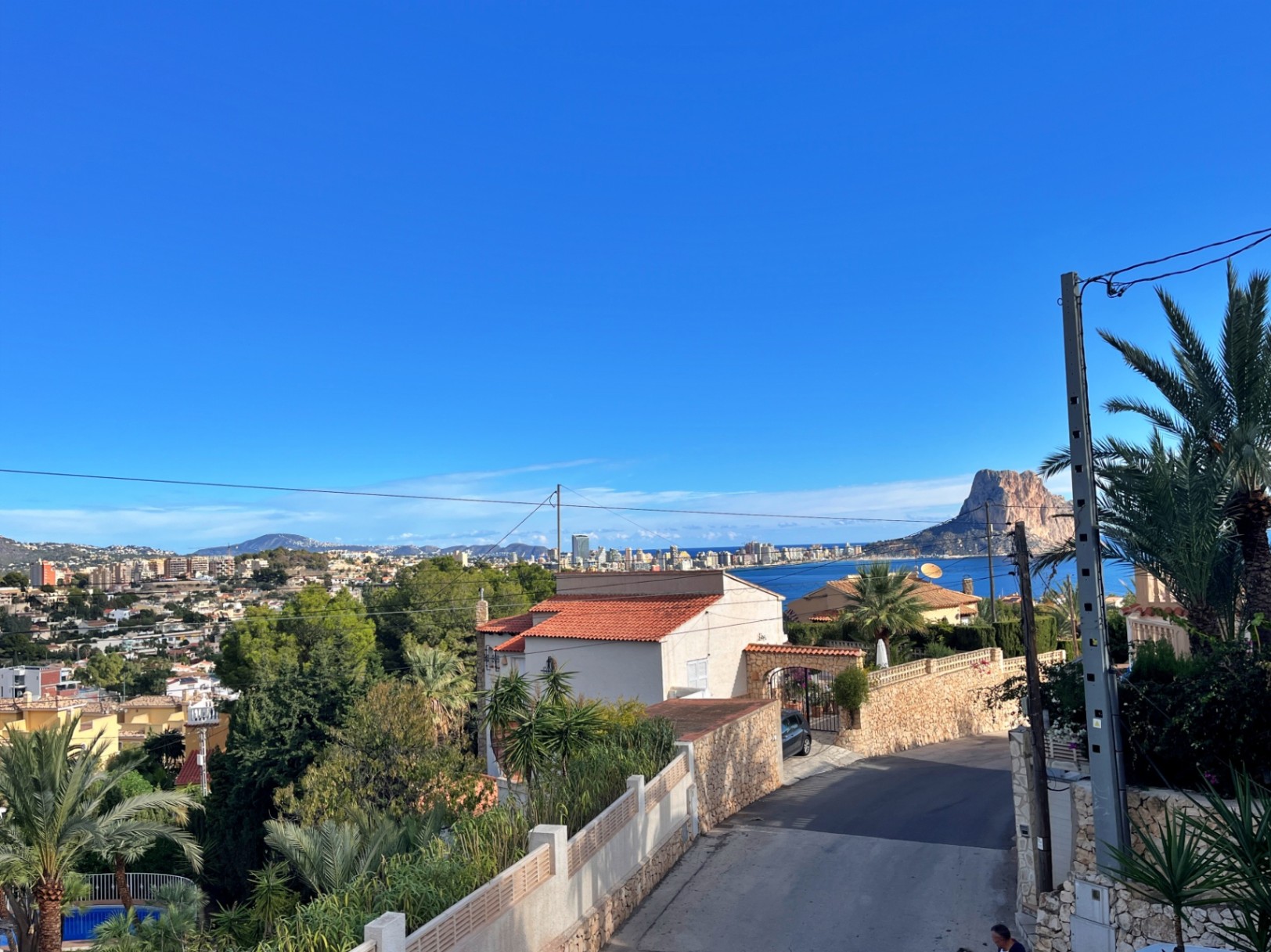 Detached Villa with Sea & Peñon Views for sale in Calpe