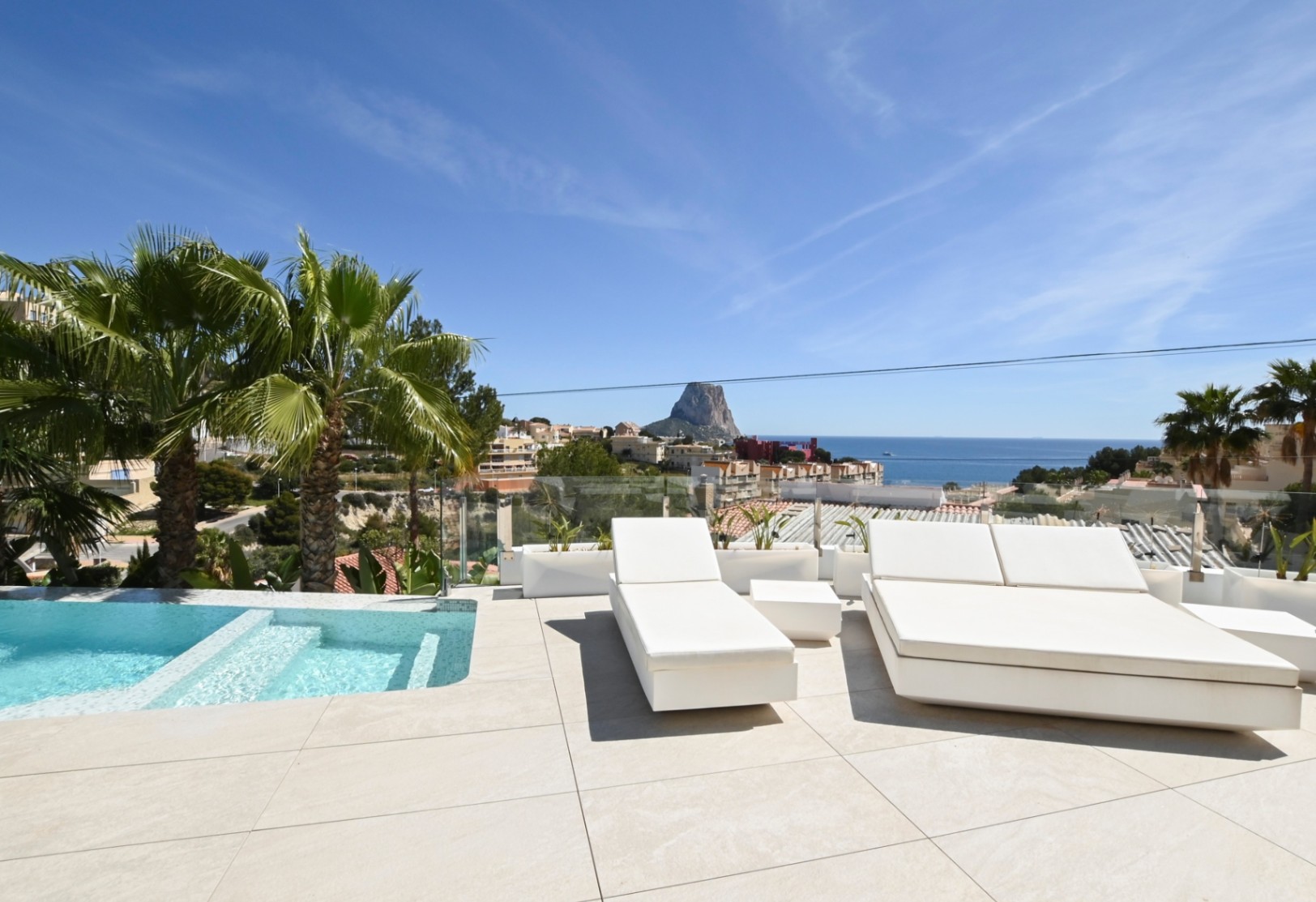 Luxury Villa with Panoramic Sea & Peñón de Ifach Views