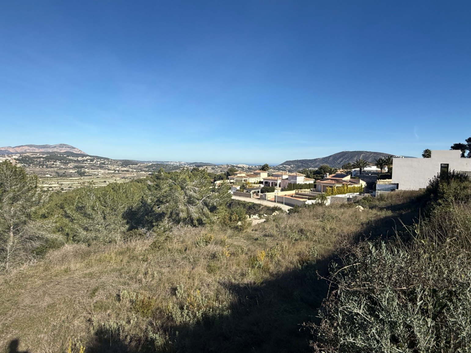 2 Adjacent Plots for sale in Moraira, Benimeit 
