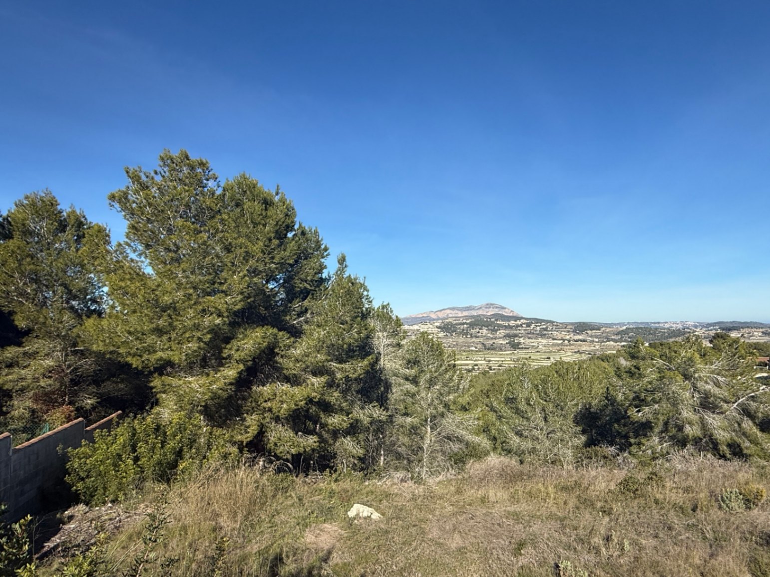 2 Adjacent Plots for sale in Moraira, Benimeit 