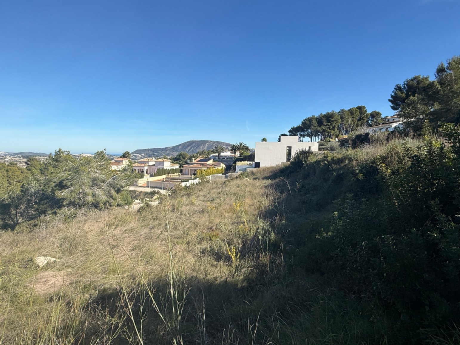 2 Adjacent Plots for sale in Moraira, Benimeit 