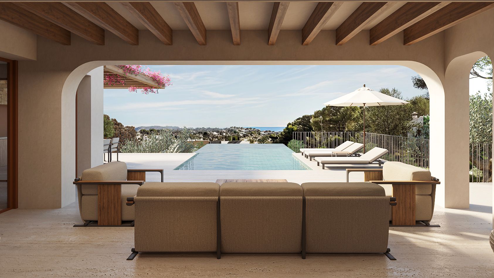 Project for sale in Benissa with sea views