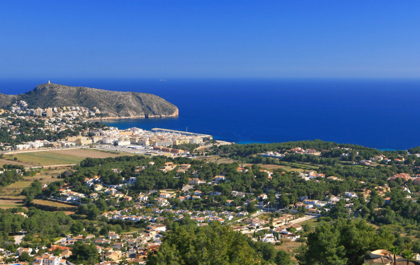 Villas avec vue sur la mer à vendre à Moraira