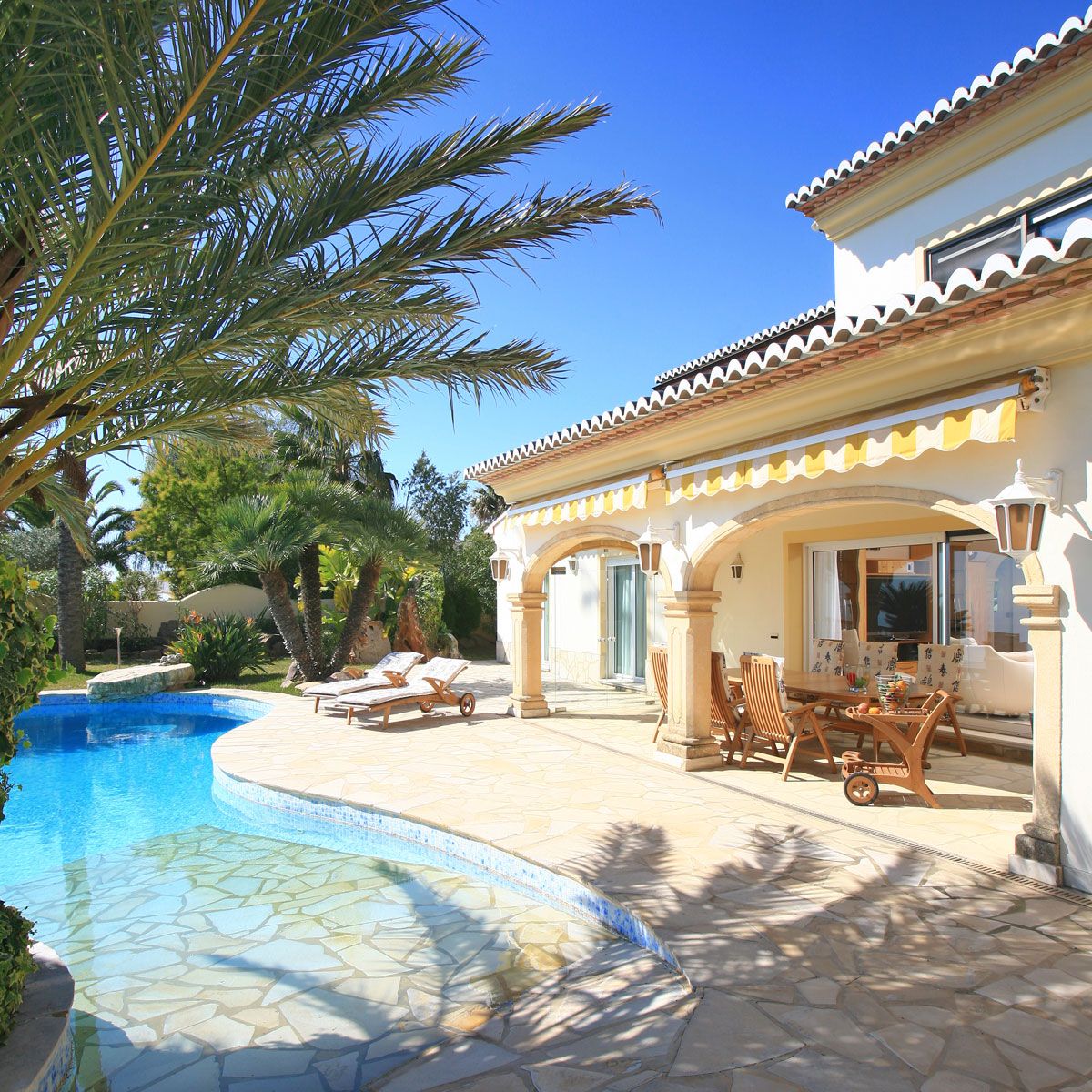 Villas avec vue sur la mer à vendre à Moraira