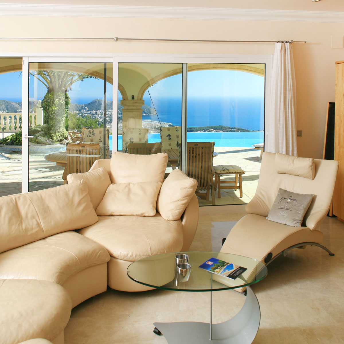 Villas avec vue sur la mer à vendre à Moraira