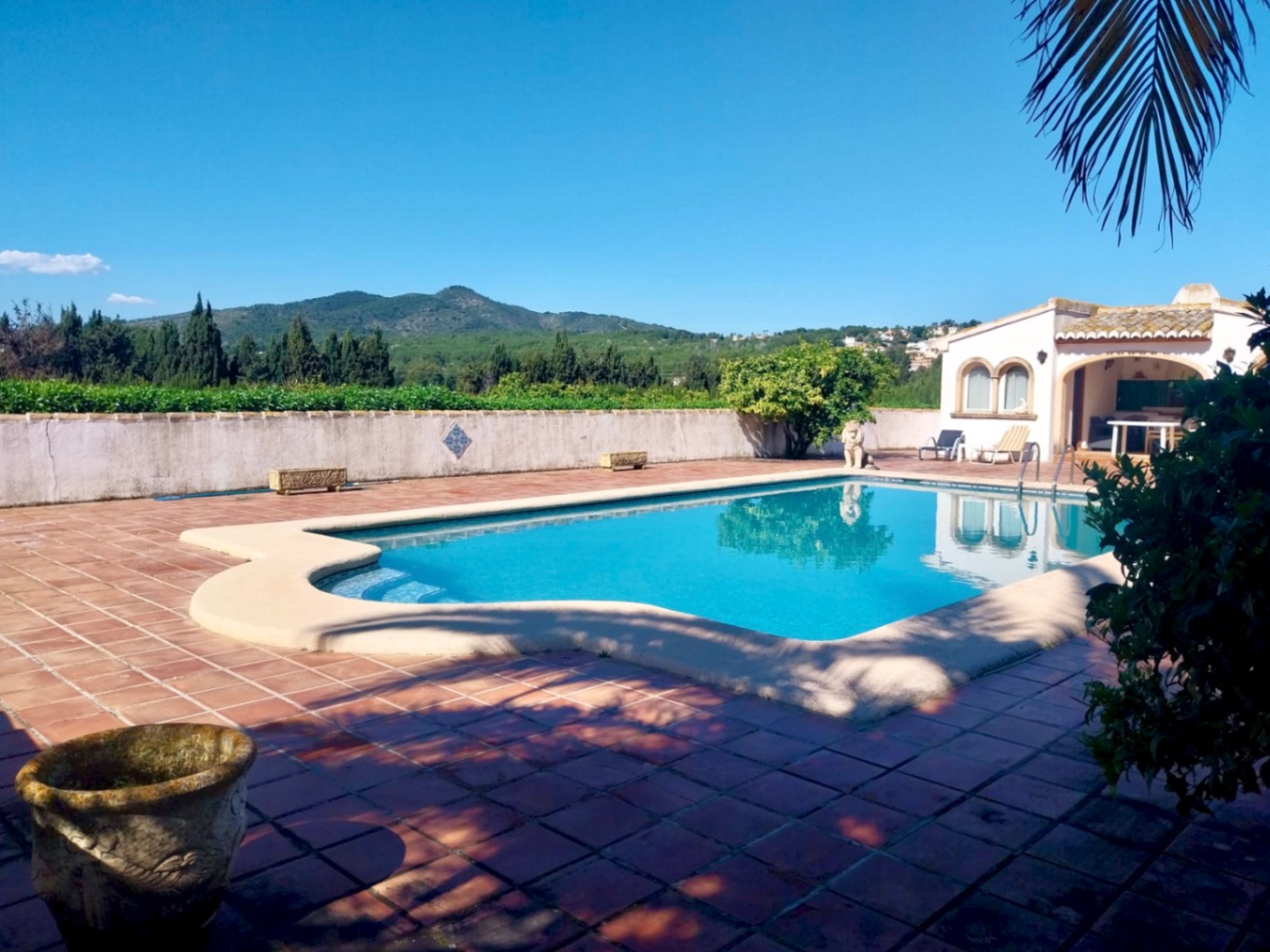 Villa en venta en Jávea con vistas al campo de golf.