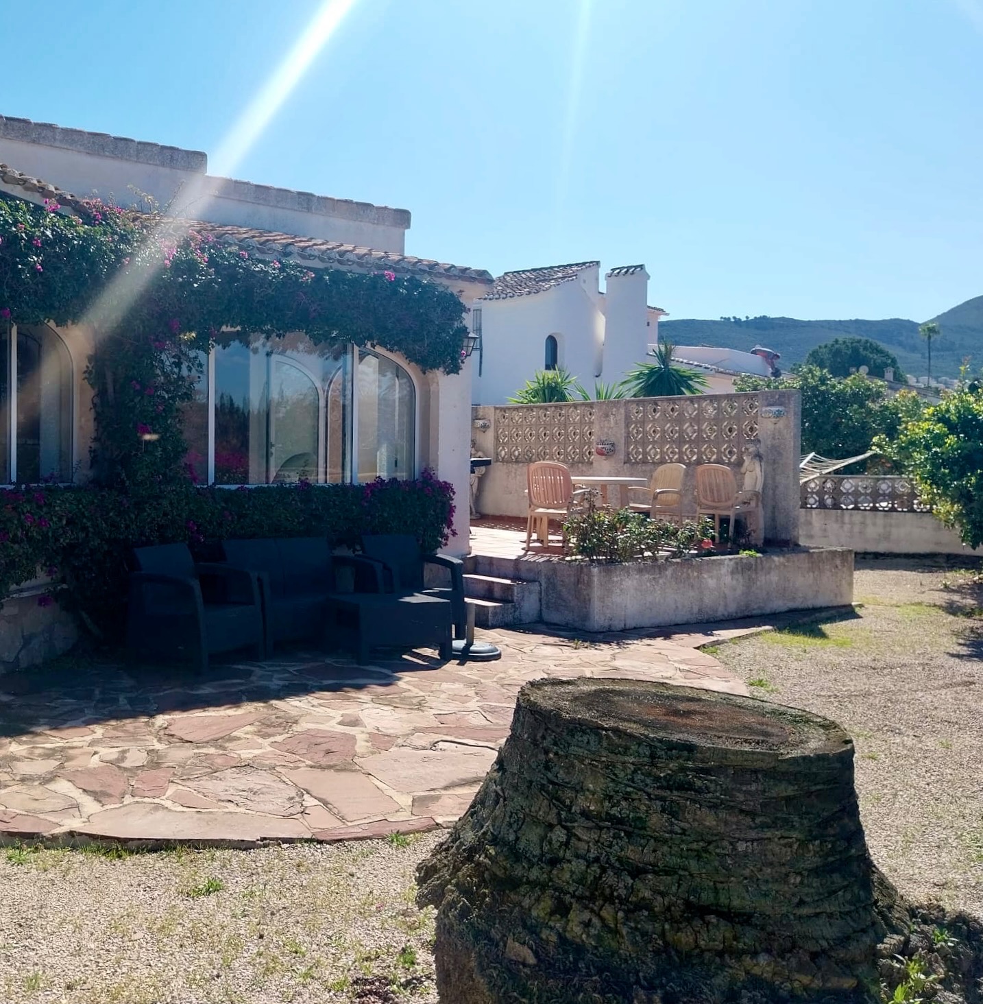 Villa en venta en Jávea con vistas al campo de golf.