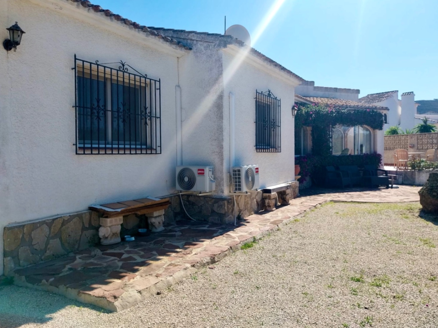 Villa en venta en Jávea con vistas al campo de golf.
