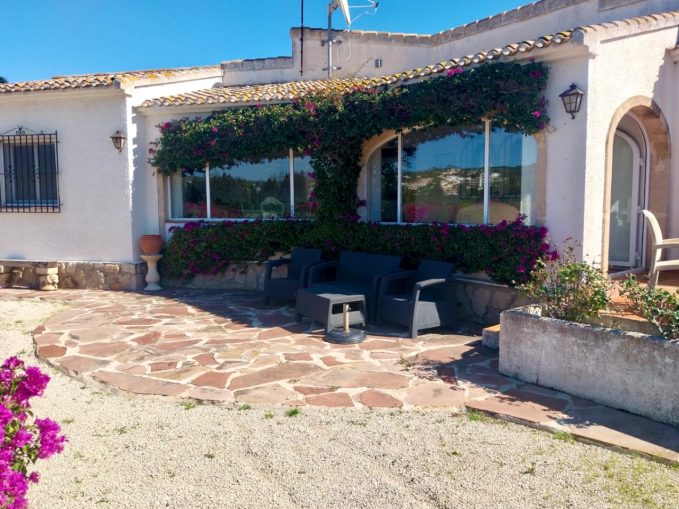 Villa en venta en Jávea con vistas al campo de golf.