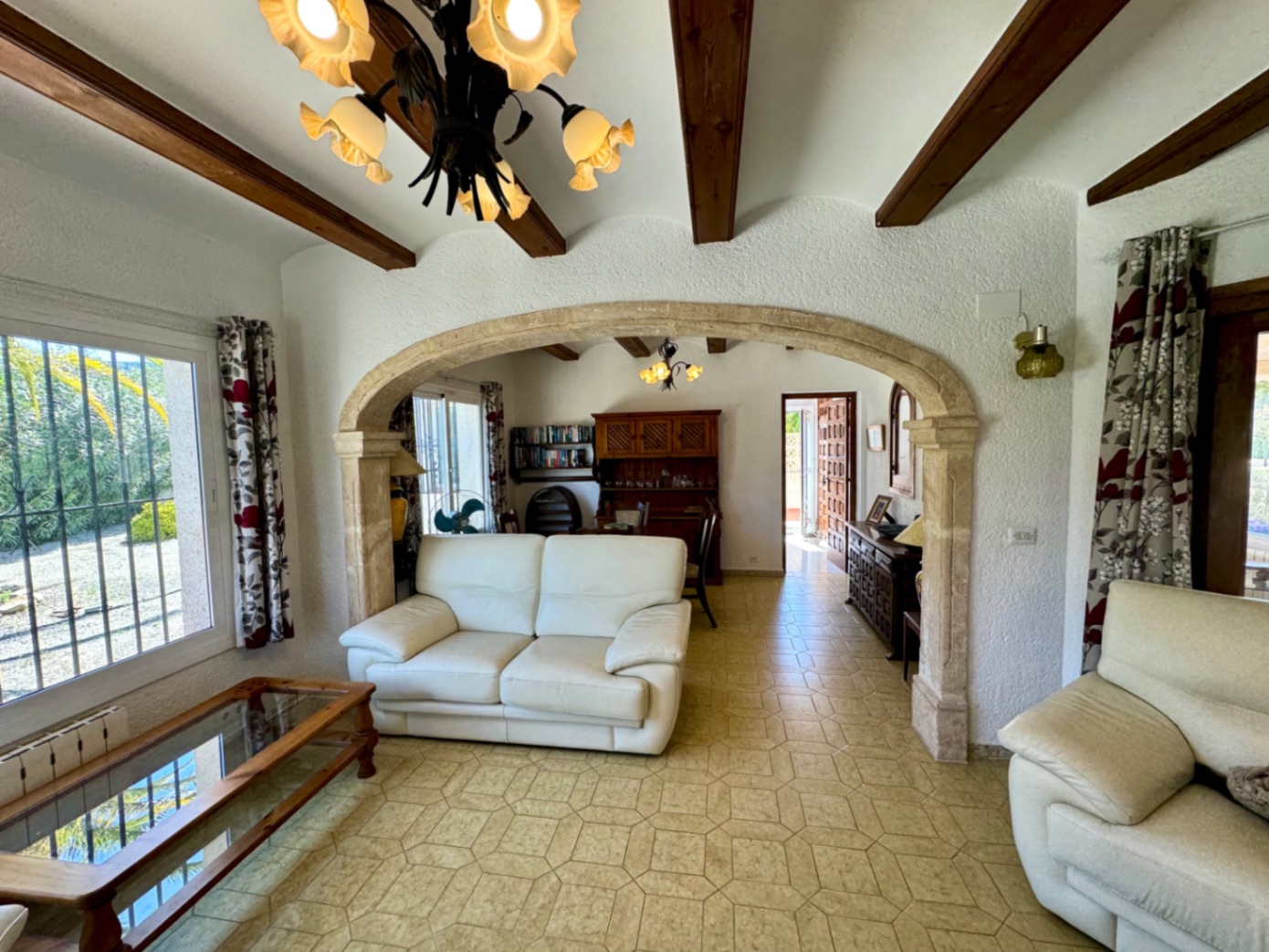 Villa en venta en Jávea con vistas al campo de golf.