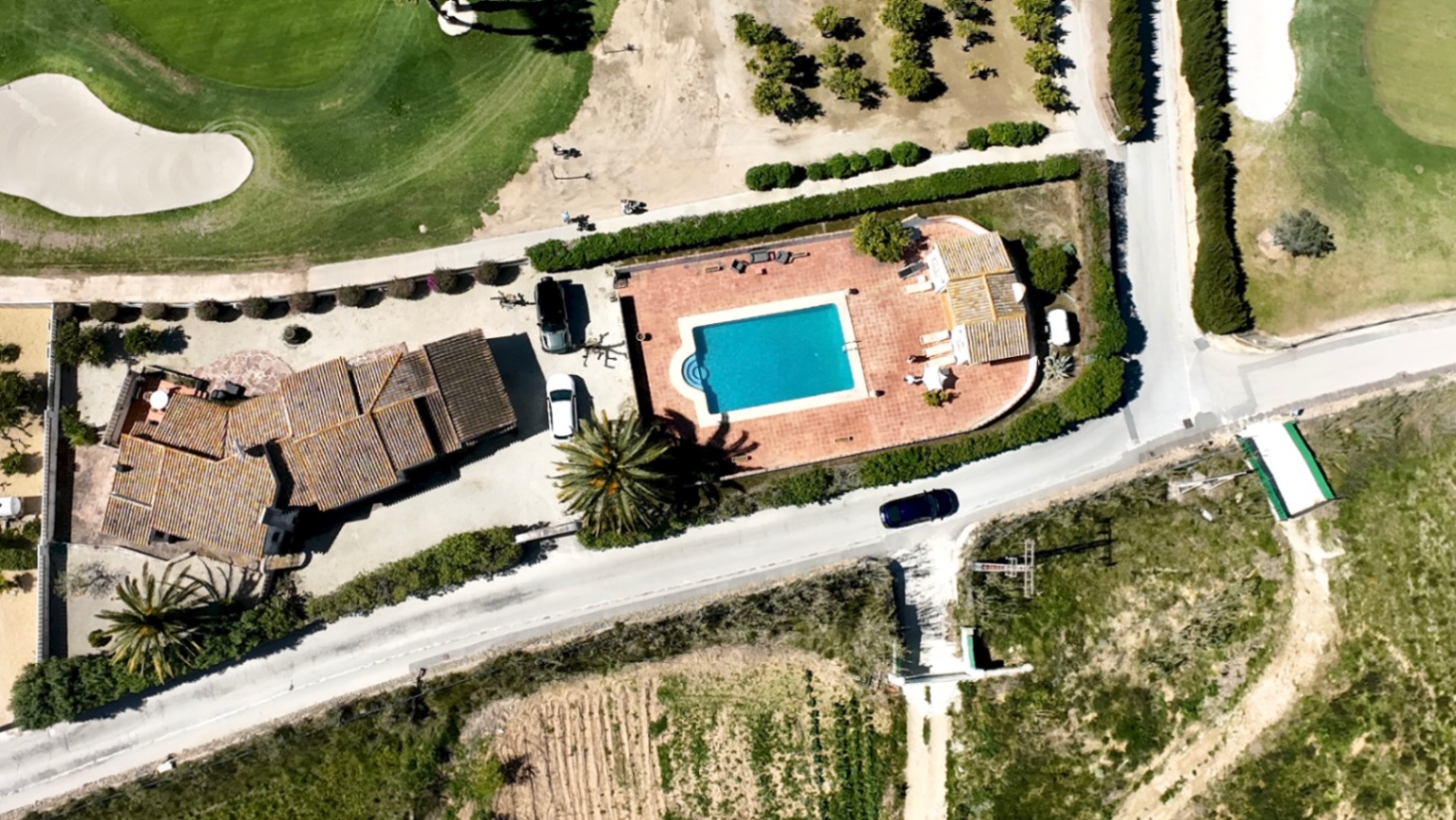 Villa en venta en Jávea con vistas al campo de golf.