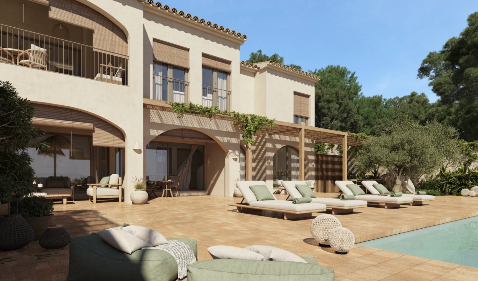 Renovated Villa in Benissa Costa, 2 Pools, Sea Views
