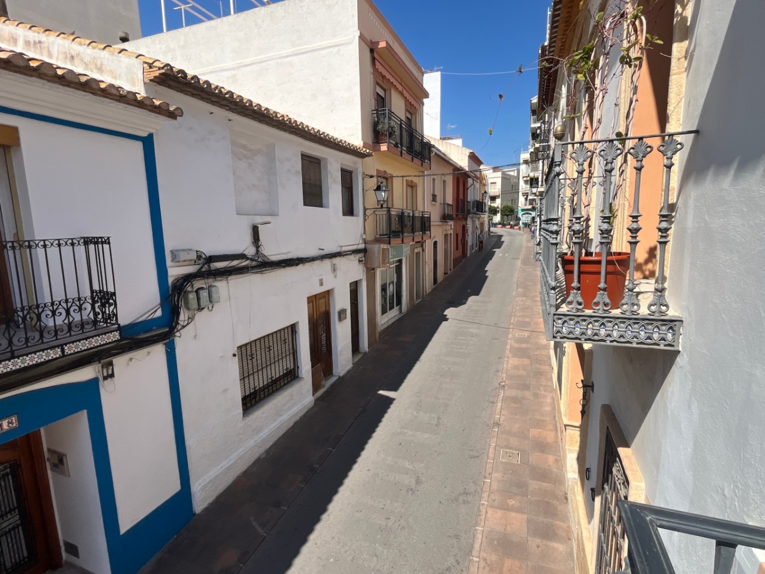 Reihenhaus mit Innenhof und Dachterrasse in der Altstadt von Calpe