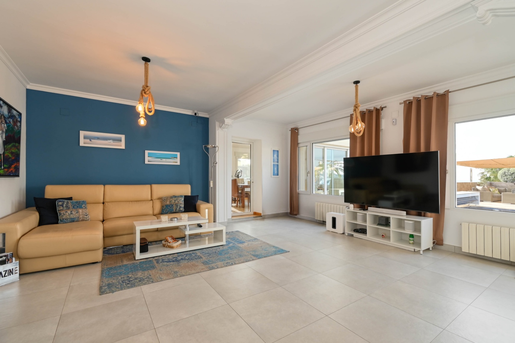 Villa con vista al mar en venta en Moraira, La Arnella
