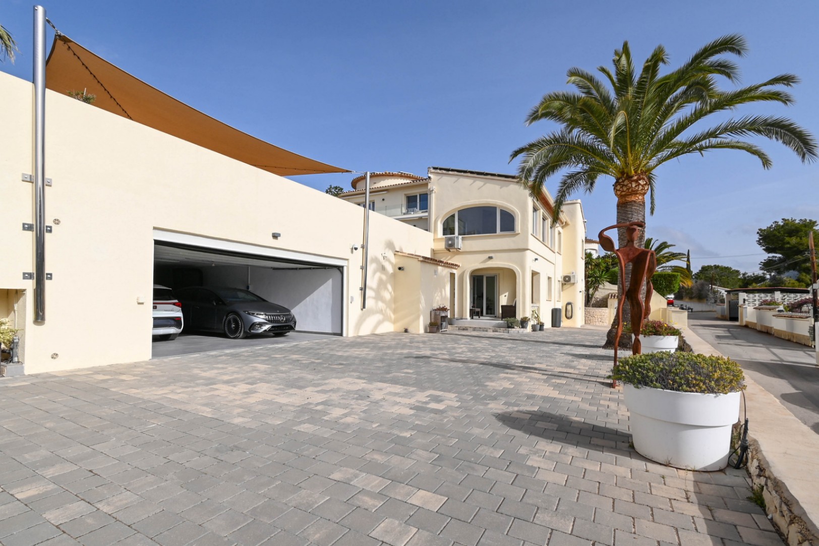 Villa con vista al mar en venta en Moraira, La Arnella