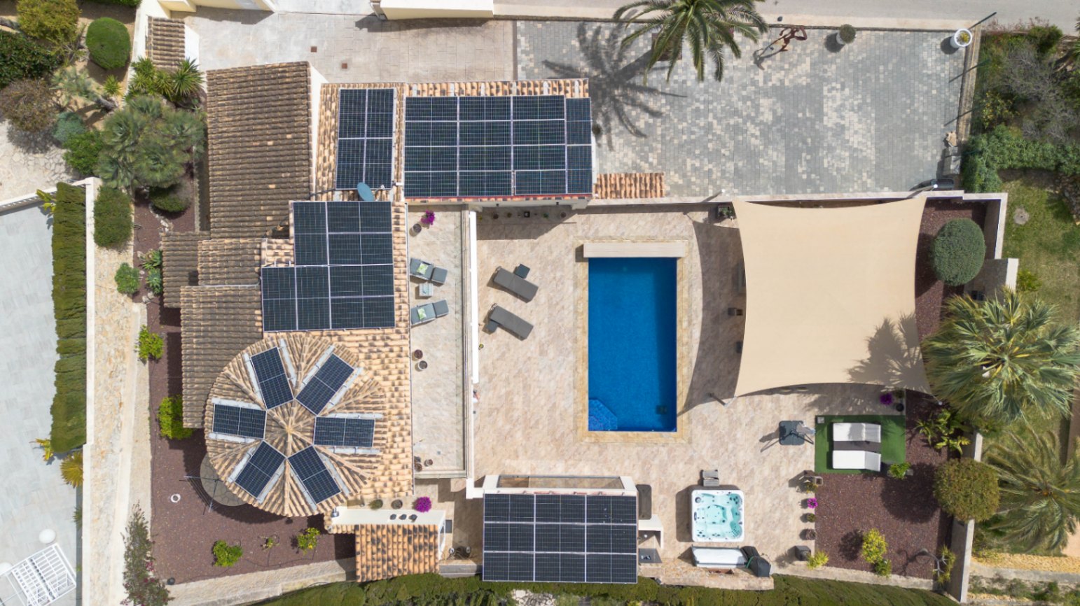 Villa con vista al mar en venta en Moraira, La Arnella