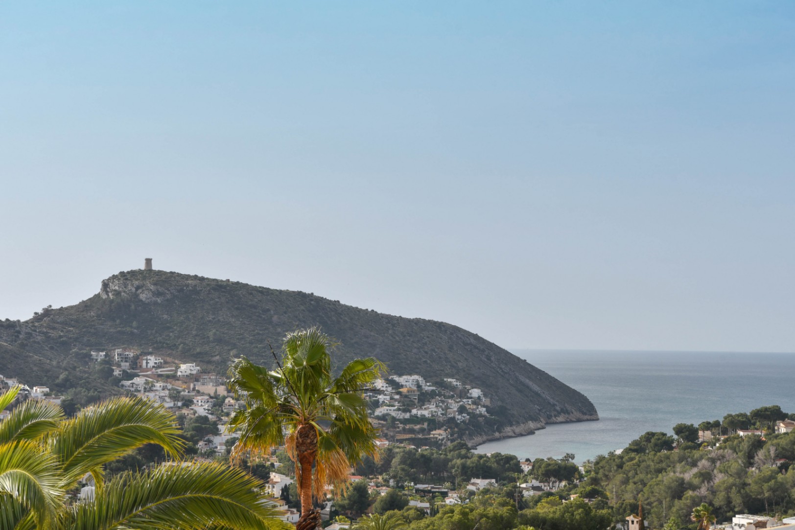 Villa con vista al mar en venta en Moraira, La Arnella