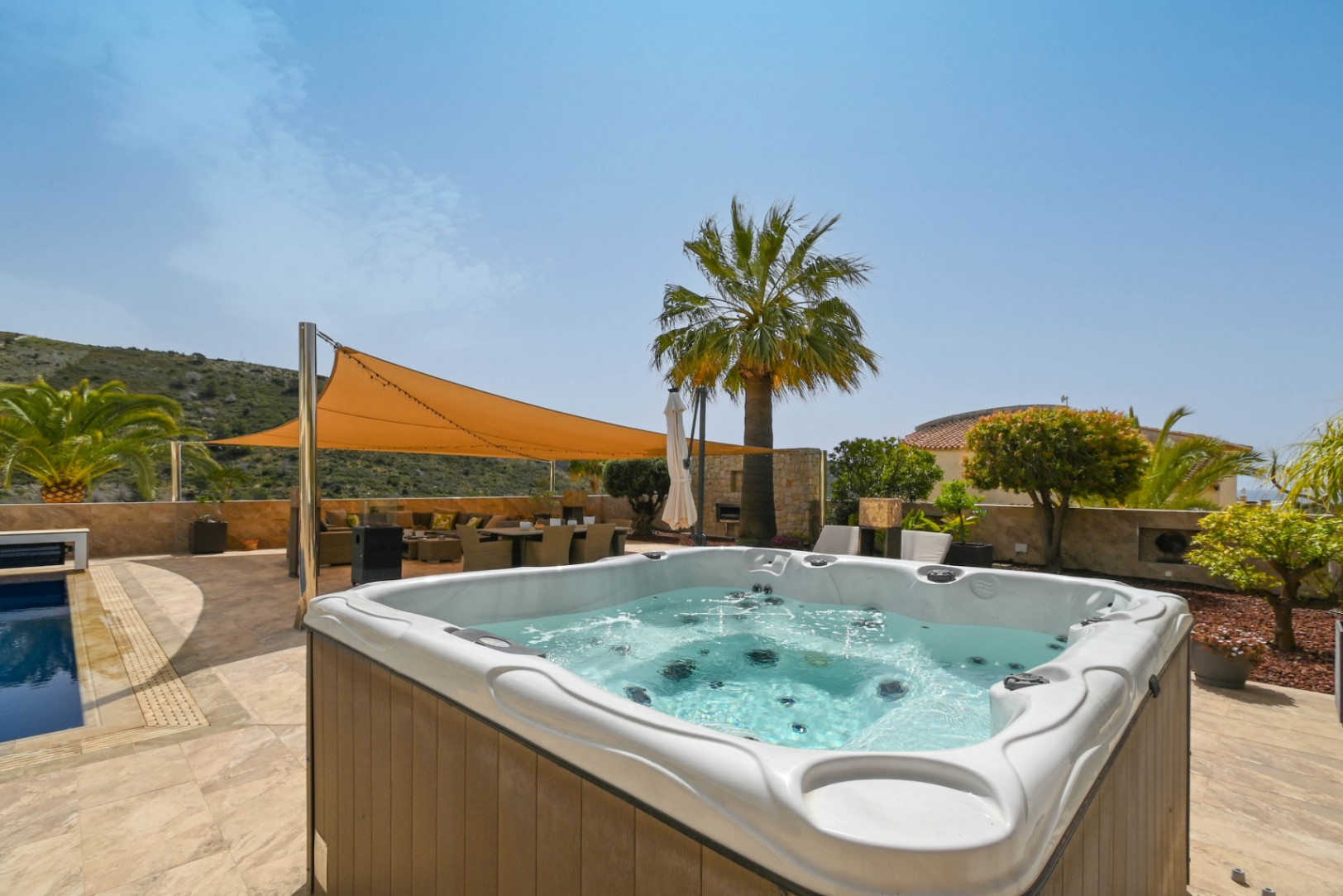 Villa con vista al mar en venta en Moraira, La Arnella