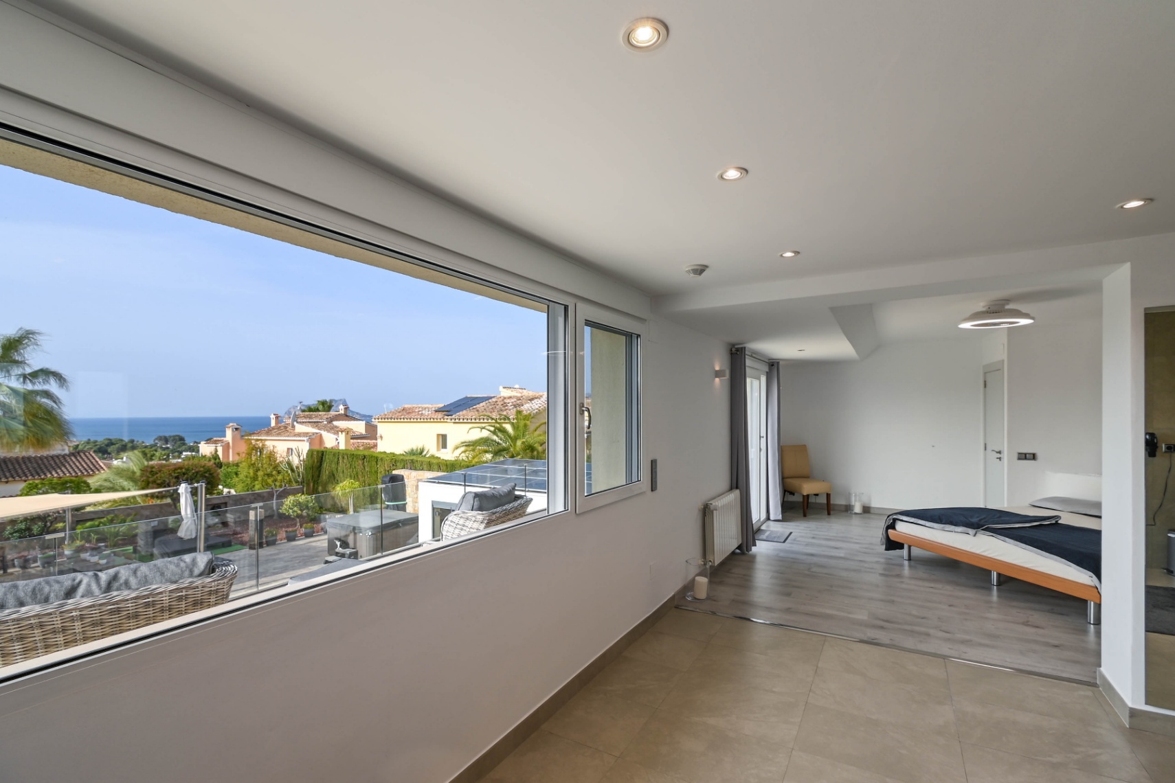 Villa con vista al mar en venta en Moraira, La Arnella
