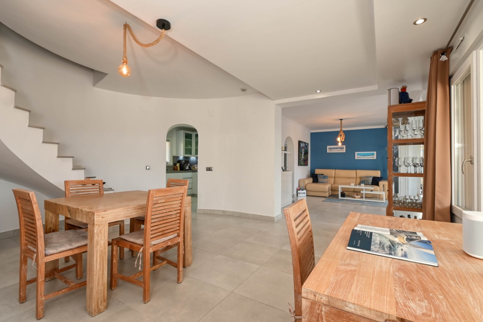 Villa con vista al mar en venta en Moraira, La Arnella