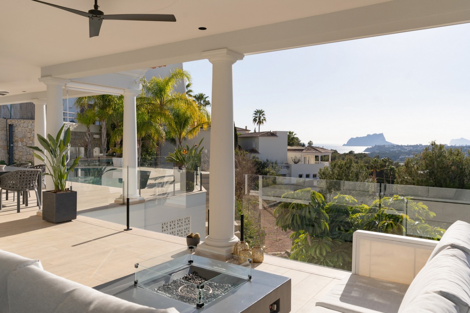 Villa de luxe avec vue sur la mer à vendre à Moraira, La Arnella