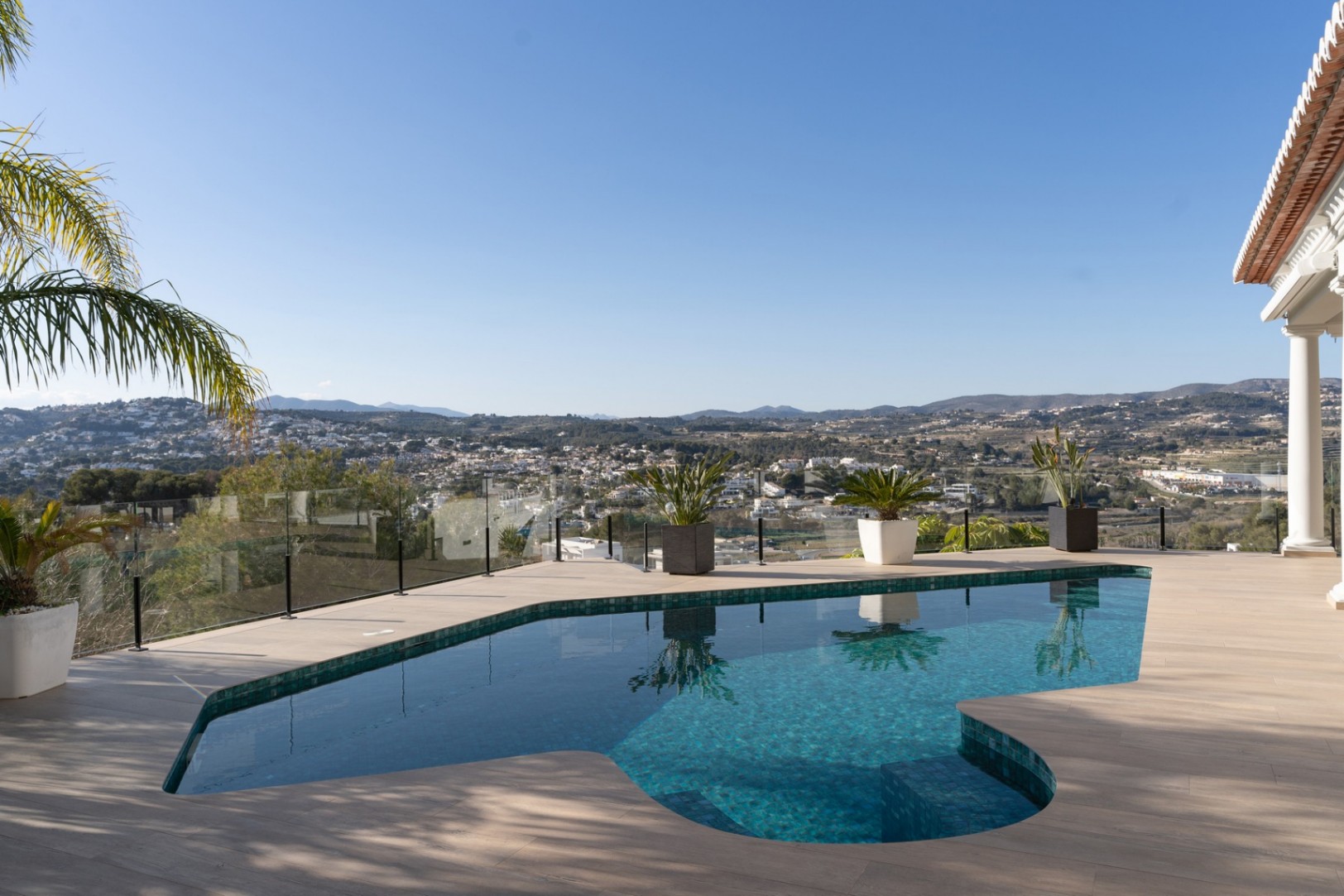 Villa de luxe avec vue sur la mer à vendre à Moraira, La Arnella