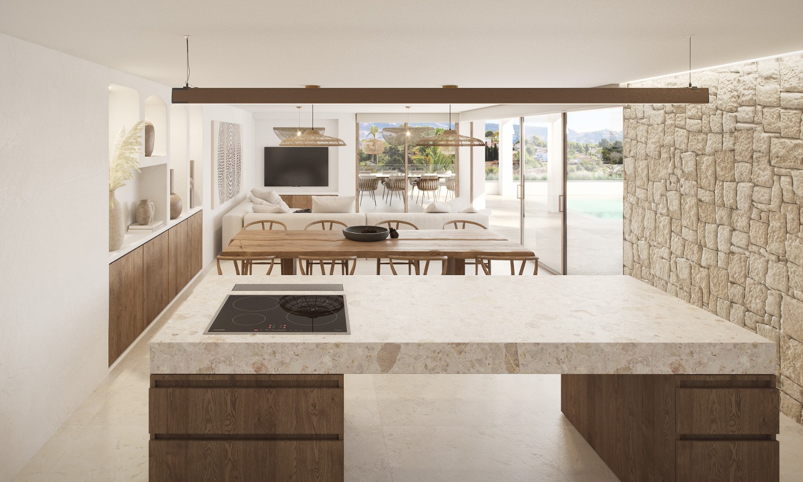 New built villa for sale in Moraira, El Tesoro
