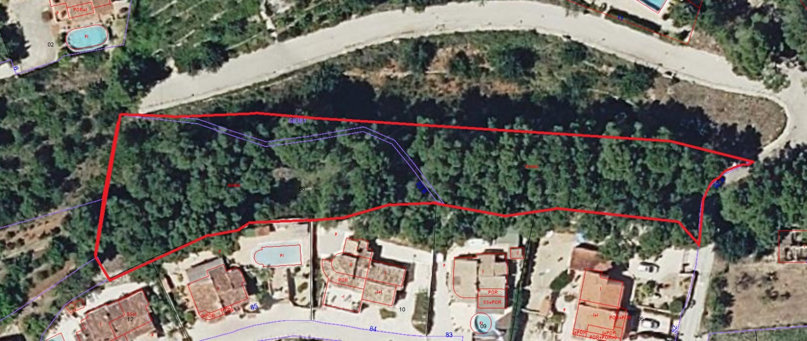 Baugrundstück zum Verkauf in La Solana, Alcalalí