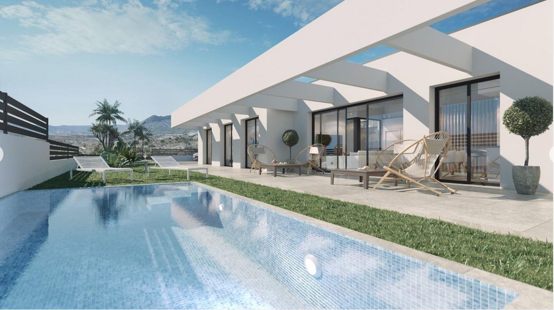 Villa à vendre avec 3 chambres et piscine à Finestrat, Alicante