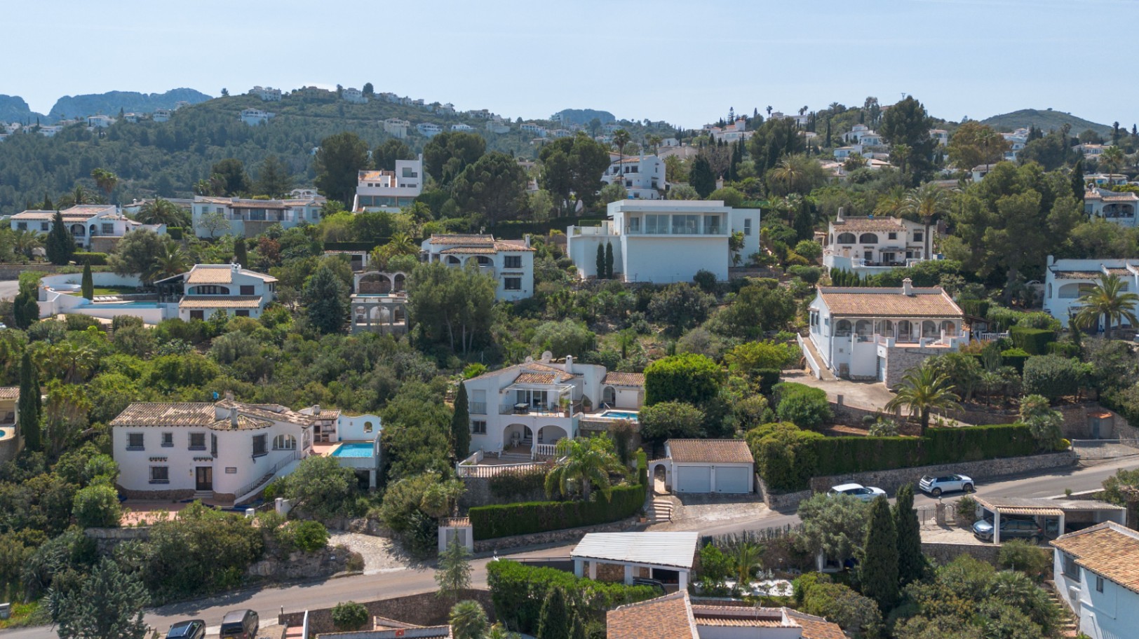 Villa moderna con vistas al mar y alojamiento independiente – Pego
