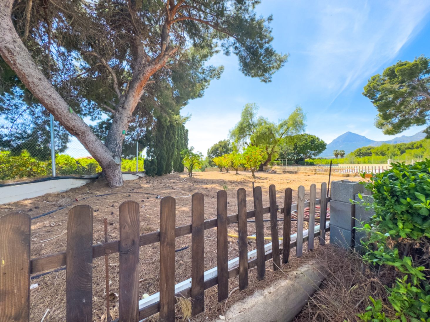 Estate with Mediterranean-style villa, large plot, and open views in Alfa del Pi