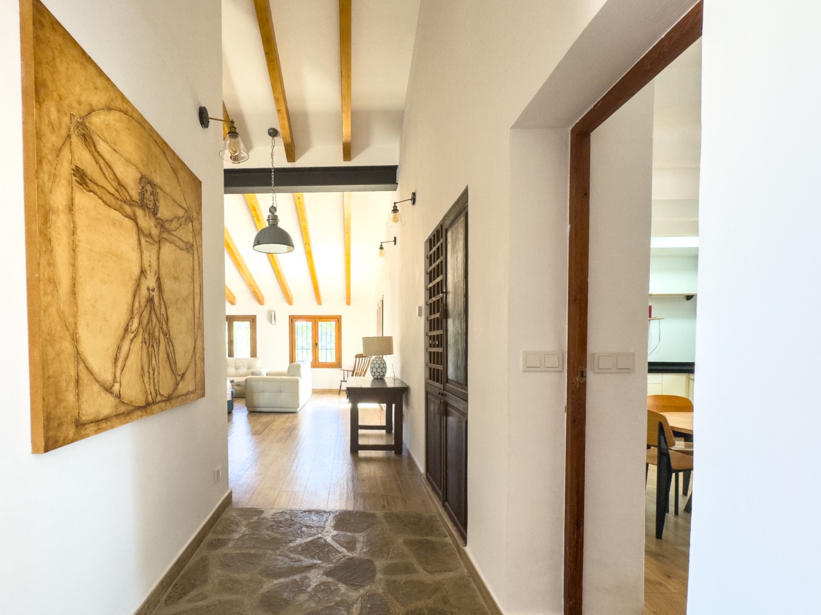 Estate with Mediterranean-style villa, large plot, and open views in Alfa del Pi