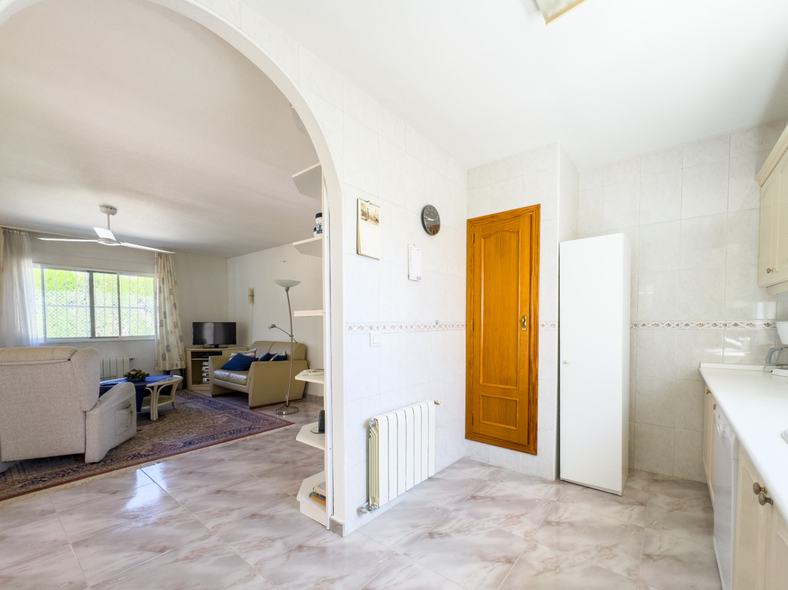 Villa de style méditerranéen avec 3 chambres de plain-pied et piscine à La Nucia