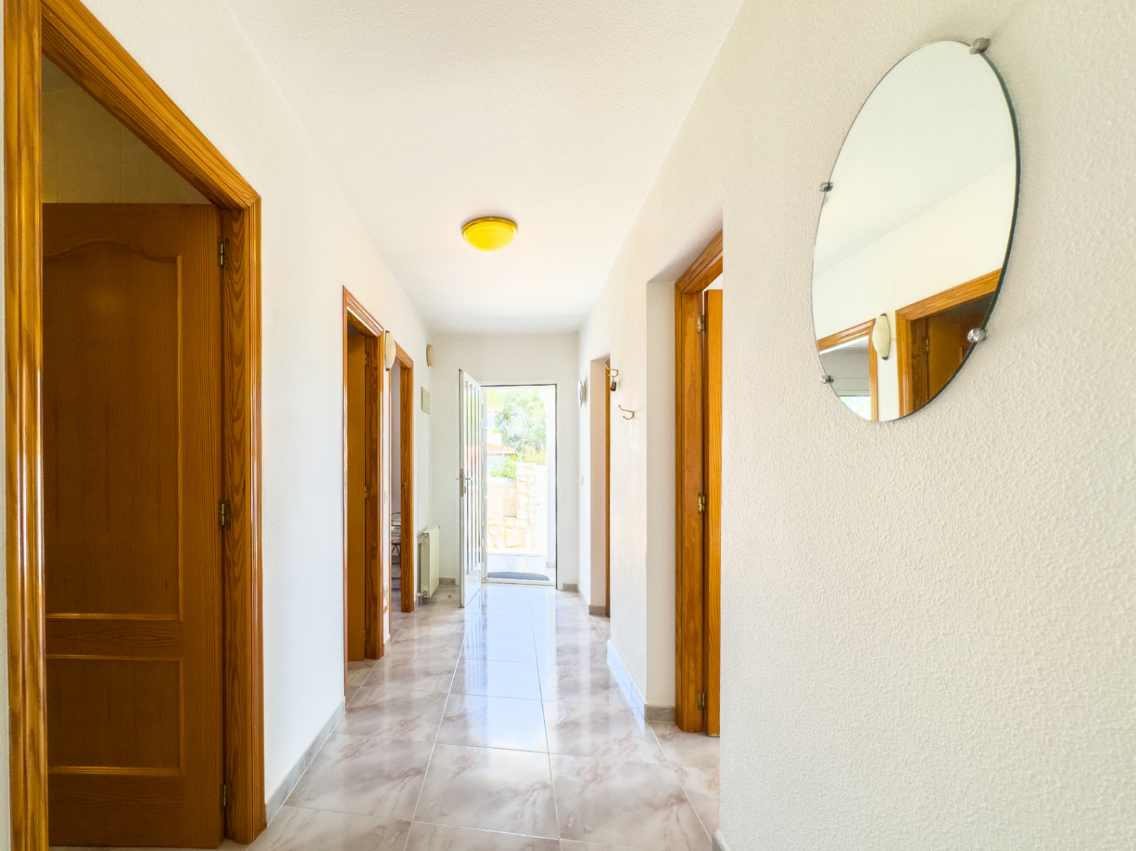 Villa de style méditerranéen avec 3 chambres de plain-pied et piscine à La Nucia