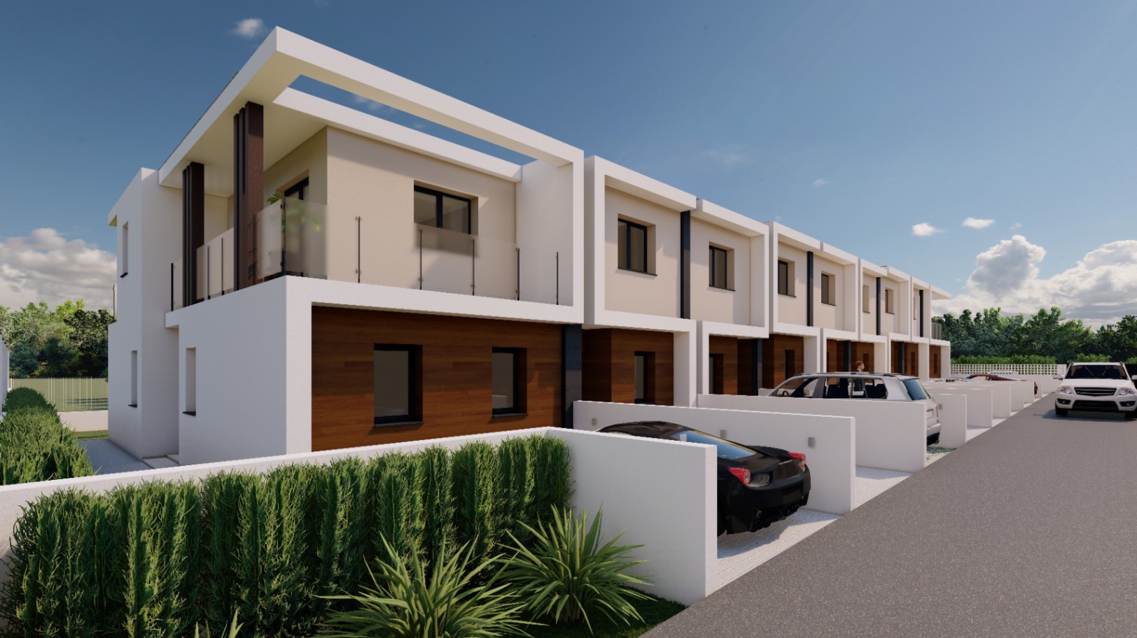 Modern 2 Bed Townhouse for Sale in Sagra with Pool