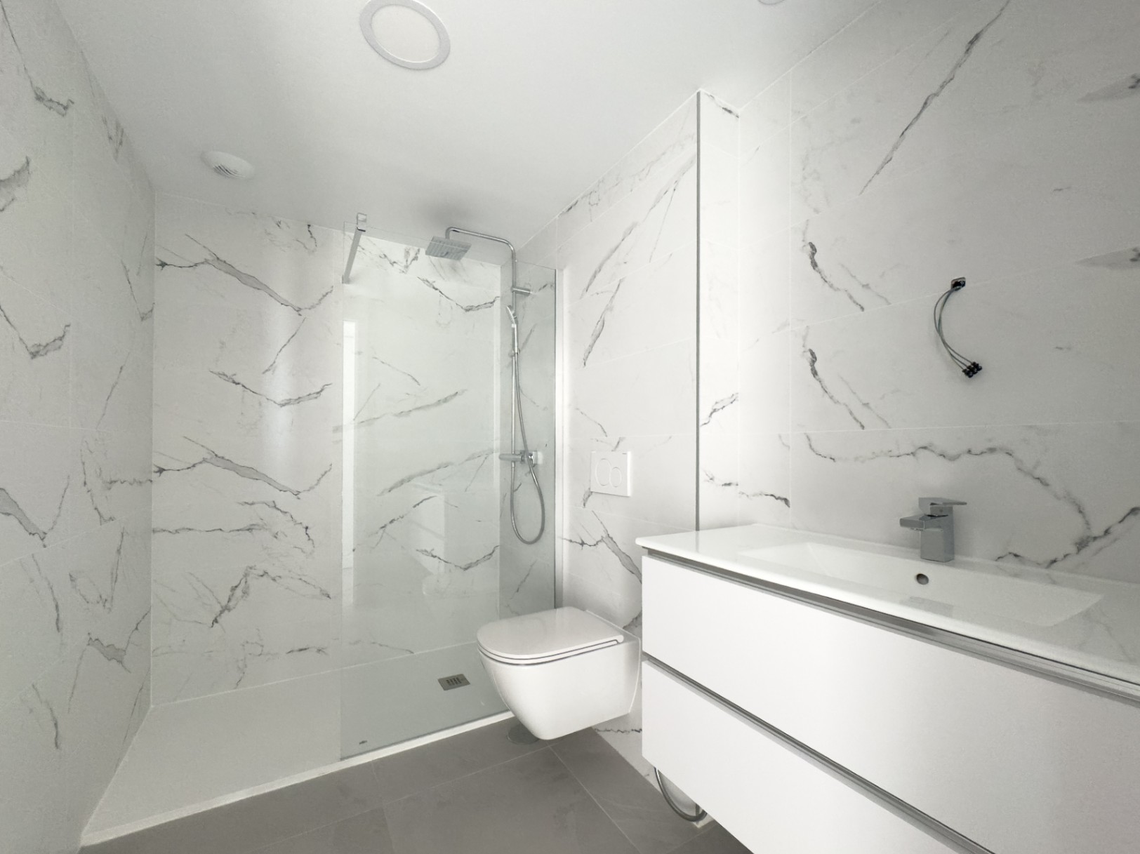 Appartement moderne neuf de 2 chambres avec vue sur mer à Finestrat
