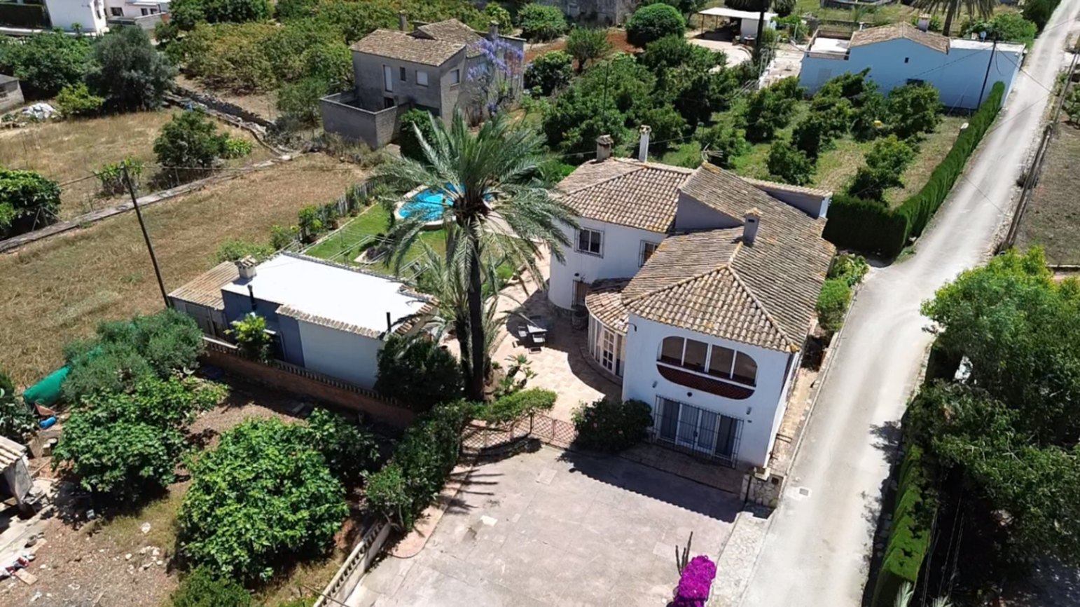 Rustic Detached House Near Pedreguer Town Centre