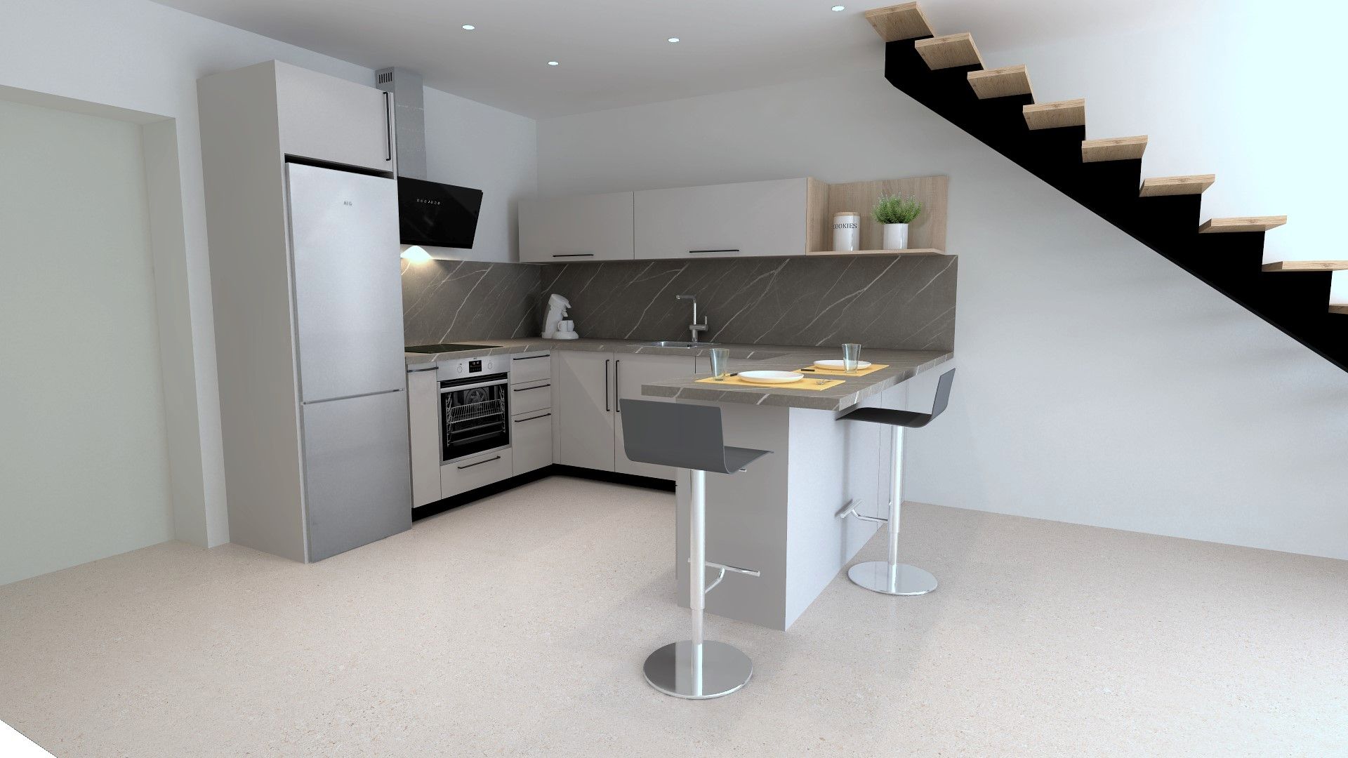Modern 3 Bed Townhouse for Sale in Sagra with Pool