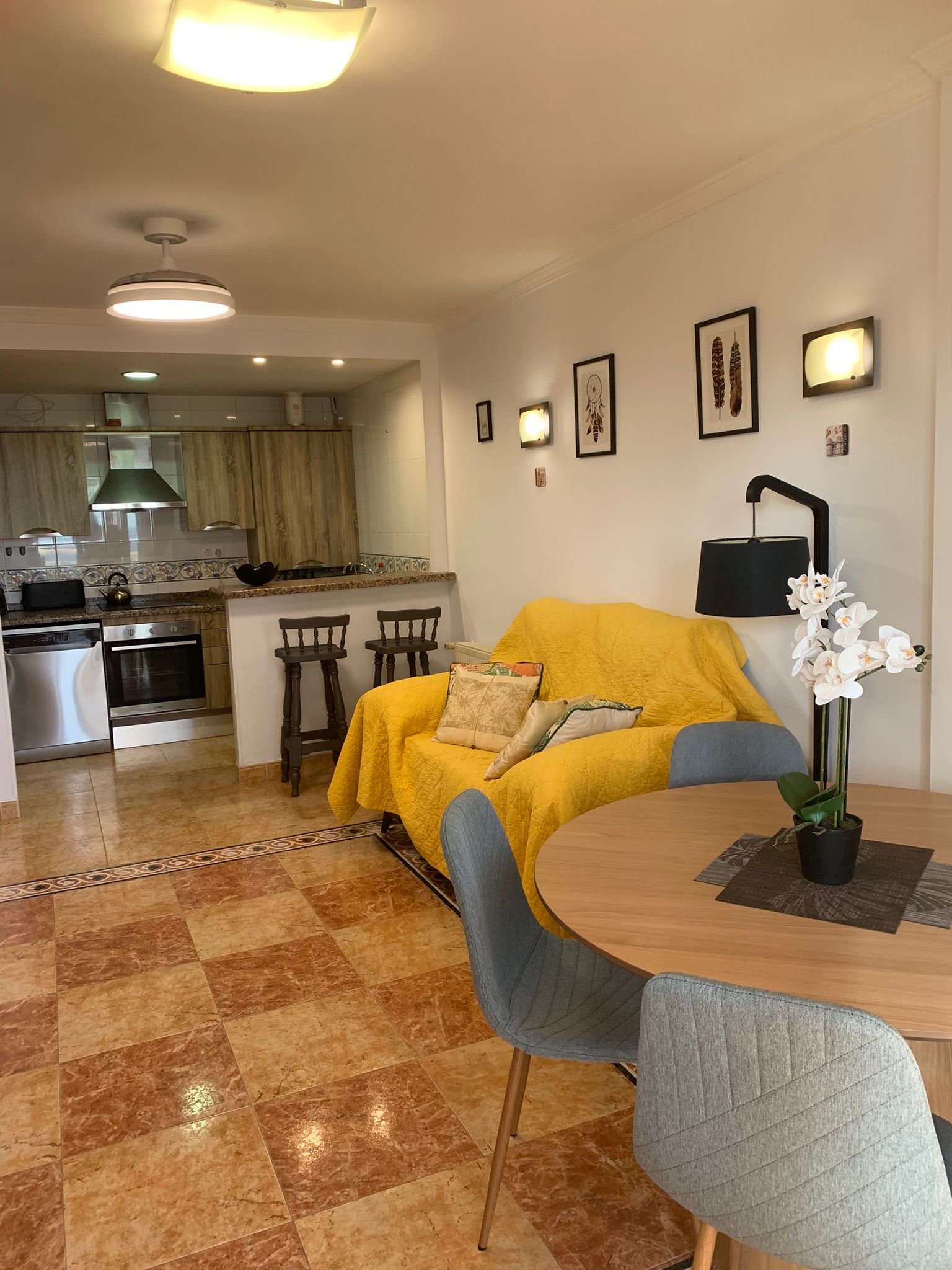2-slaapkamer appartement met zeezicht te koop, Calpe