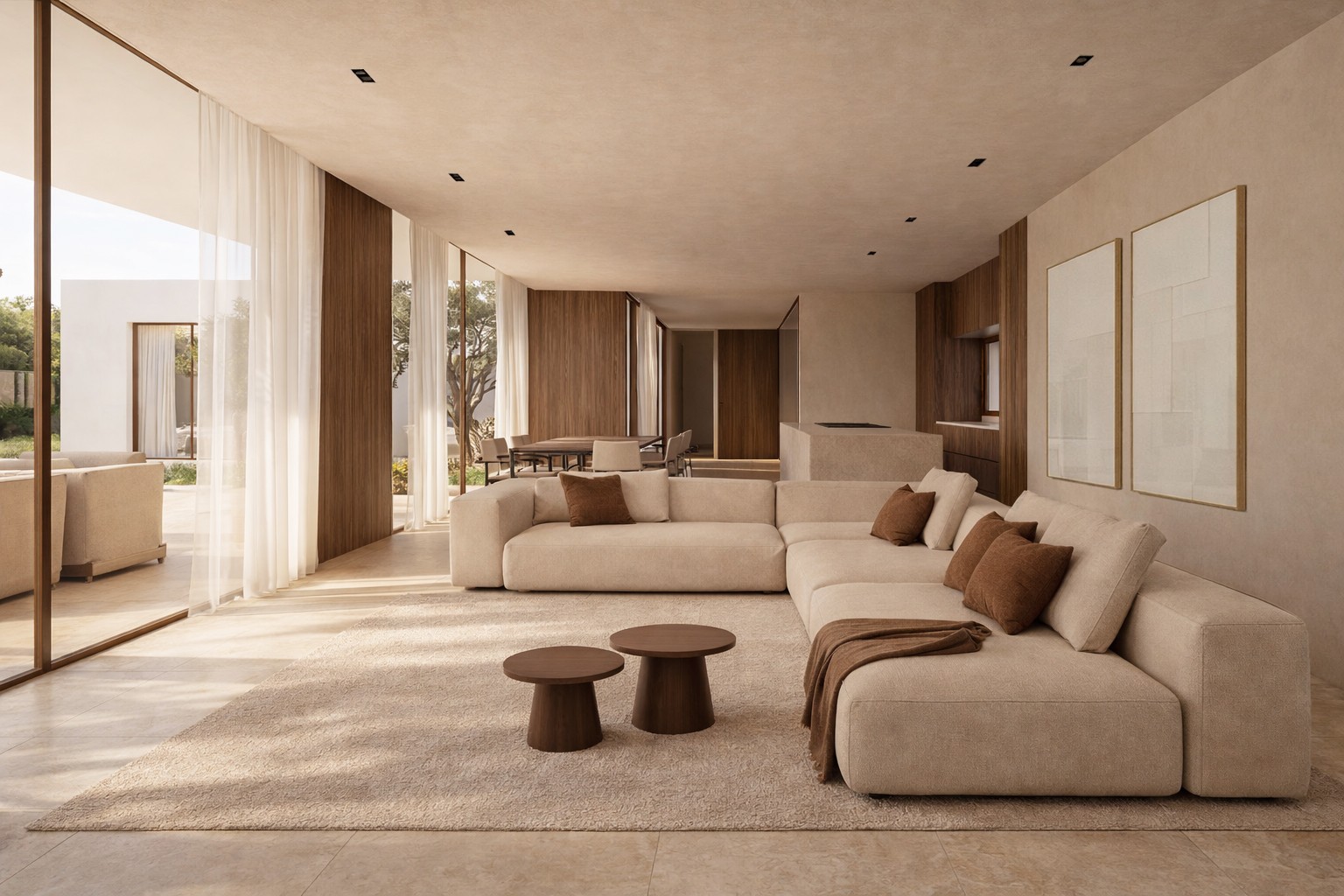 Villa de nueva construcción en construcción, Moraira