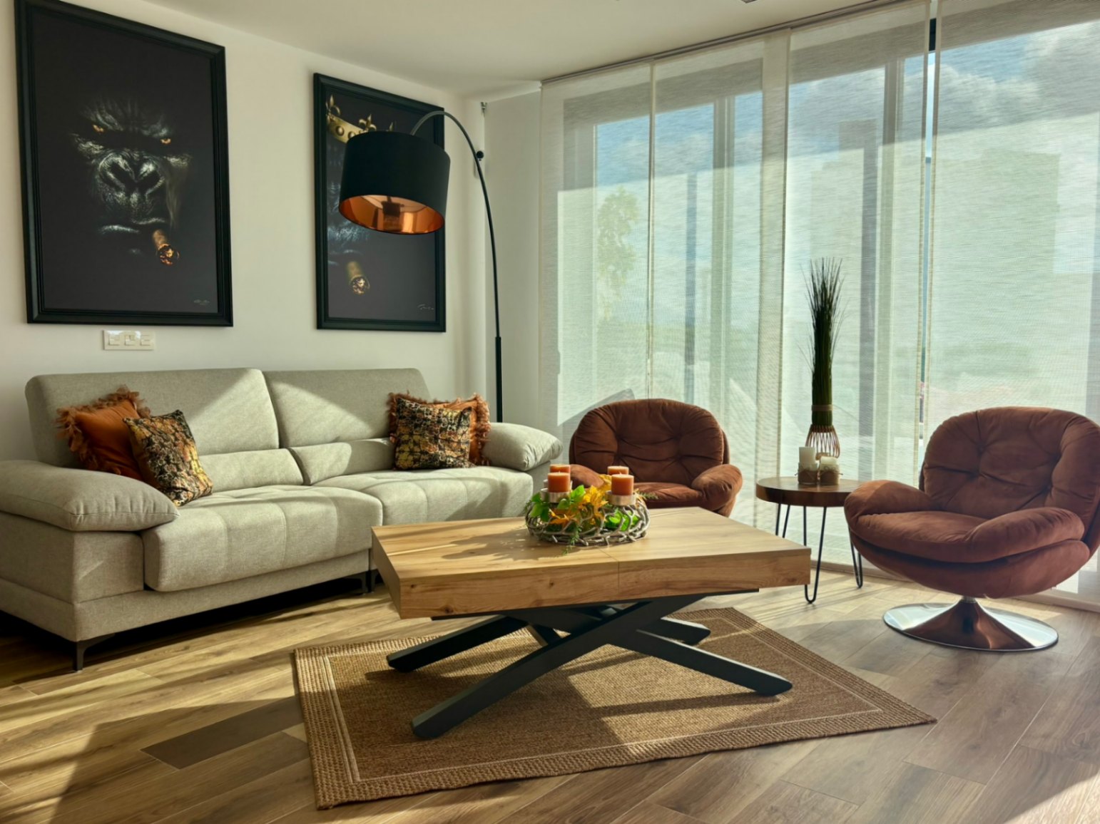 Modern villa for sale with 5 bedrooms in Polop, Alicante.