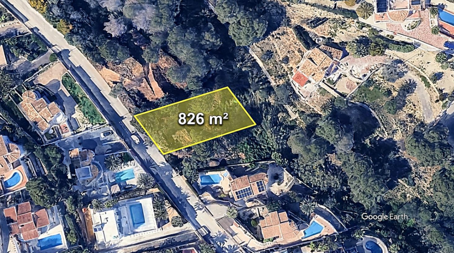 Plot for sale in Benissa, Fanadix