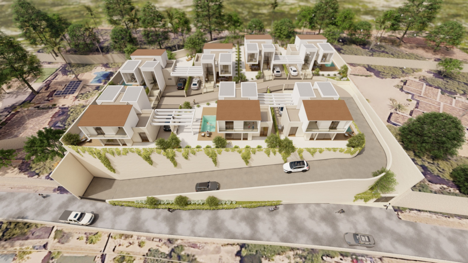 Modern villa for sale with private pool in La Nucía