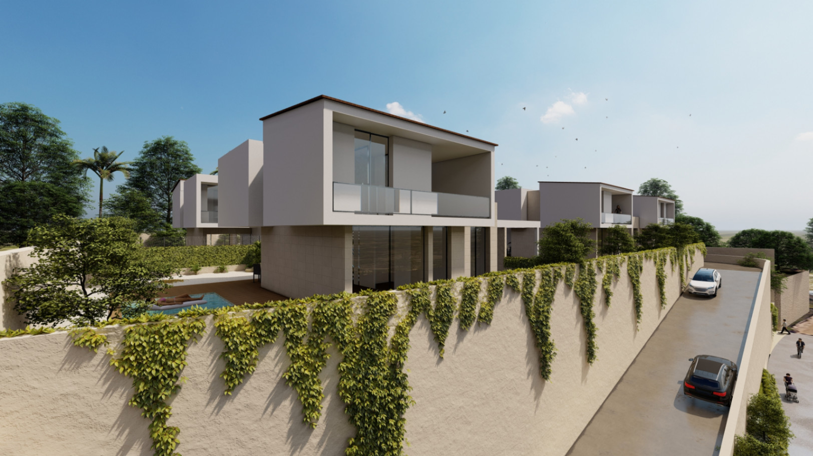 Modern villa for sale with private pool in La Nucía