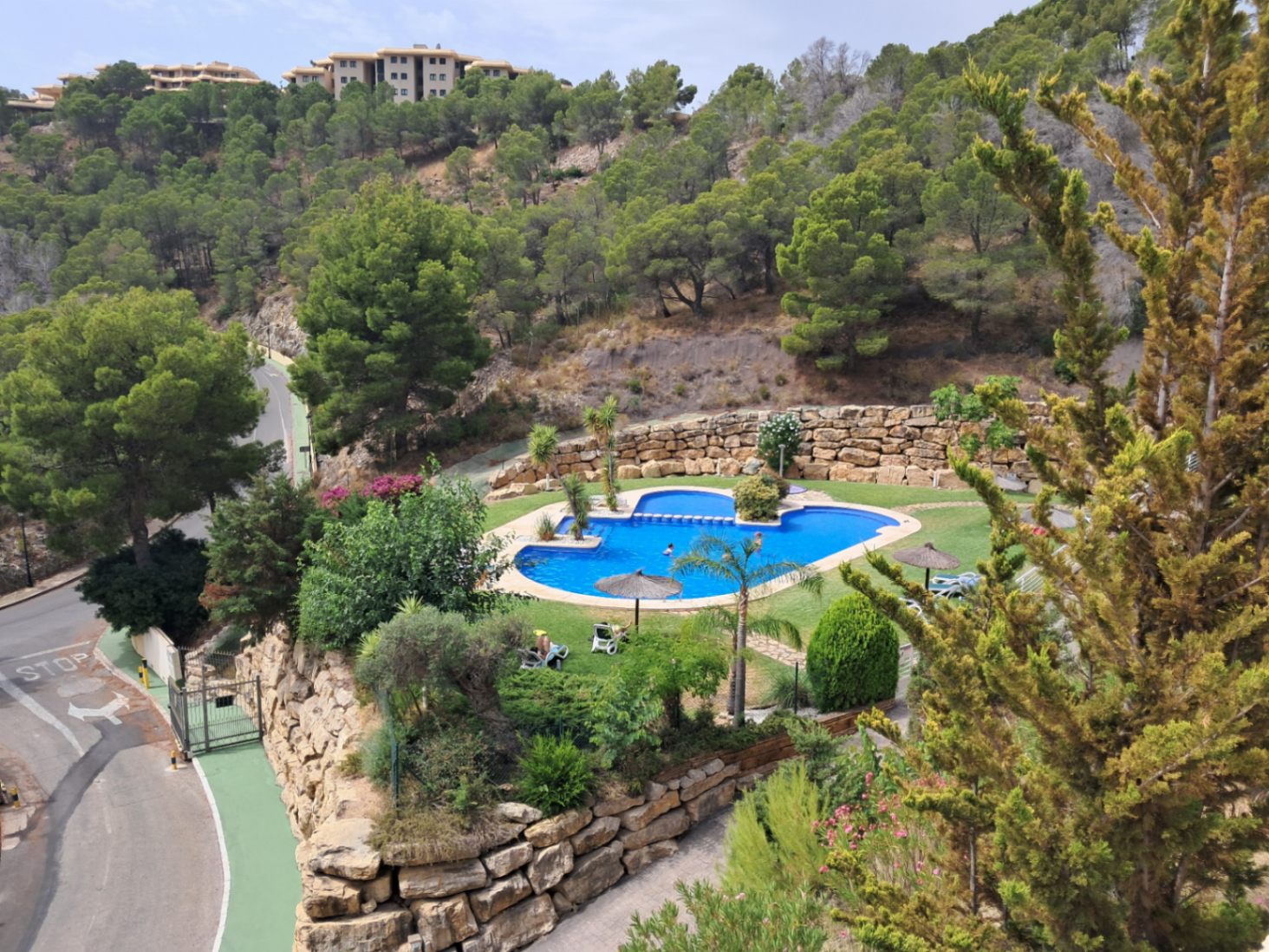 Short-term seasonal rental apartment in Colinas de Altea