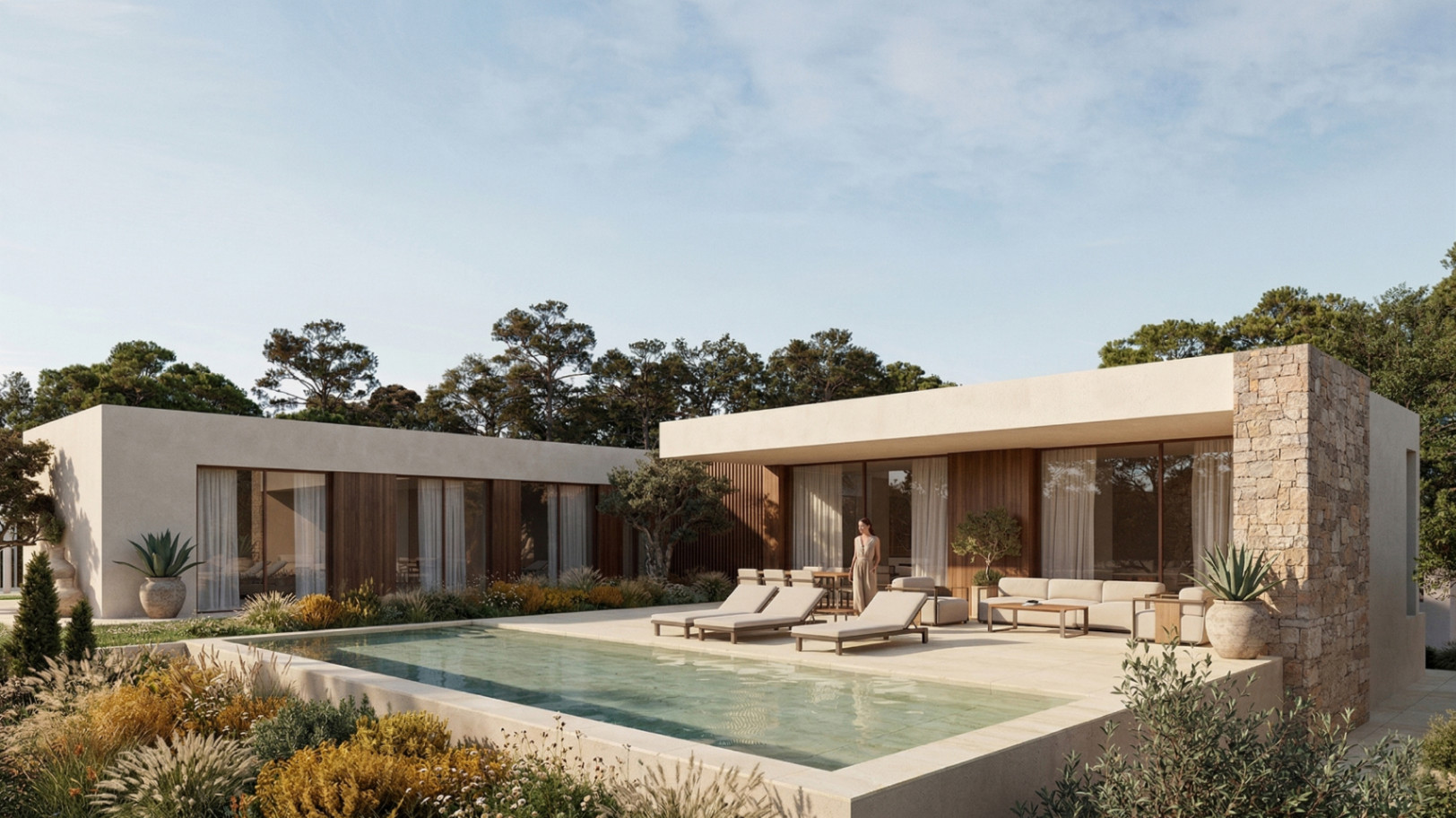 Villa de nueva construcción en construcción, Moraira
