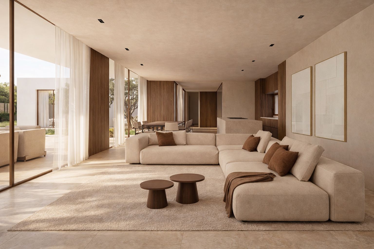 Newly built villa under construction, Moraira
